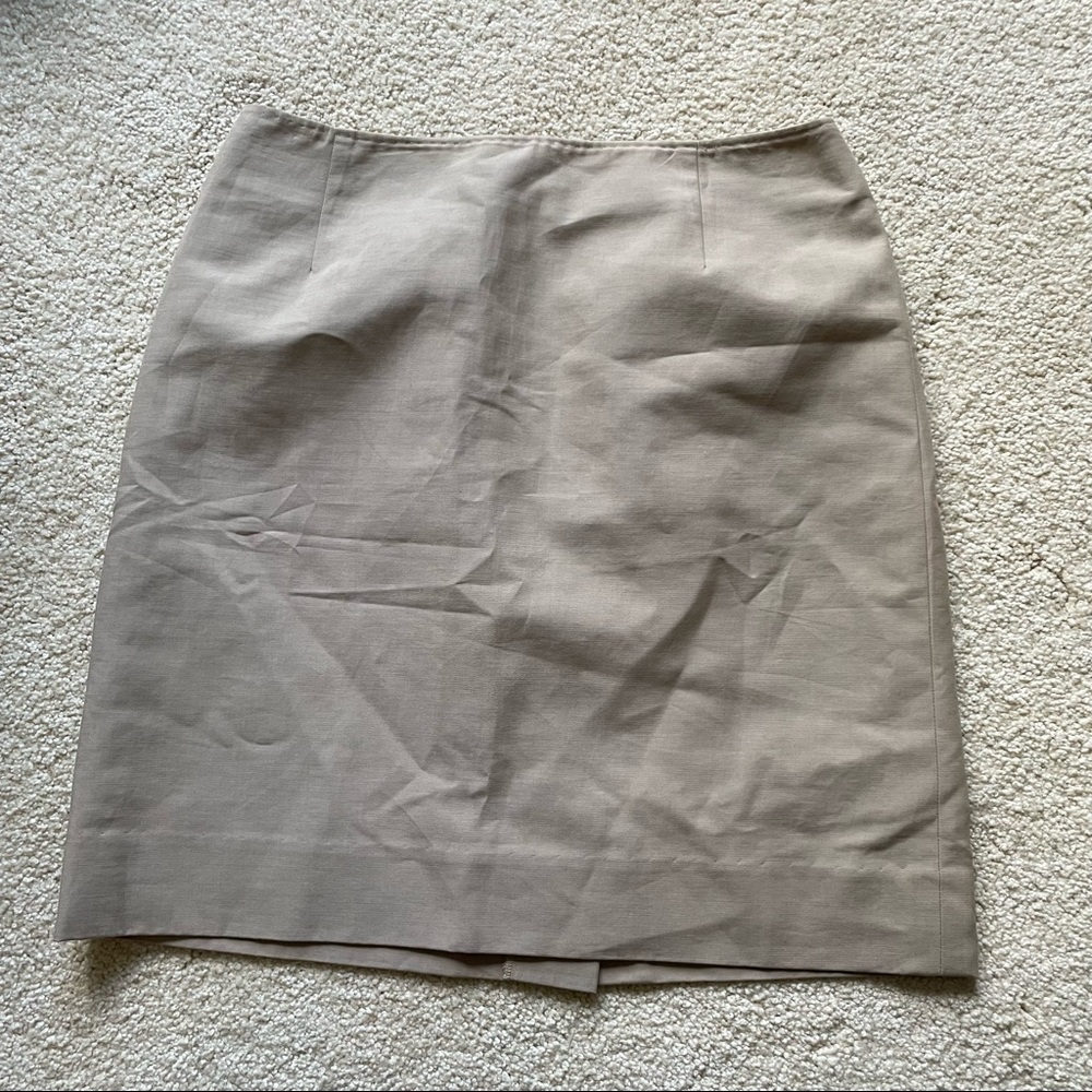 MaxMara Tan Mini Skirt